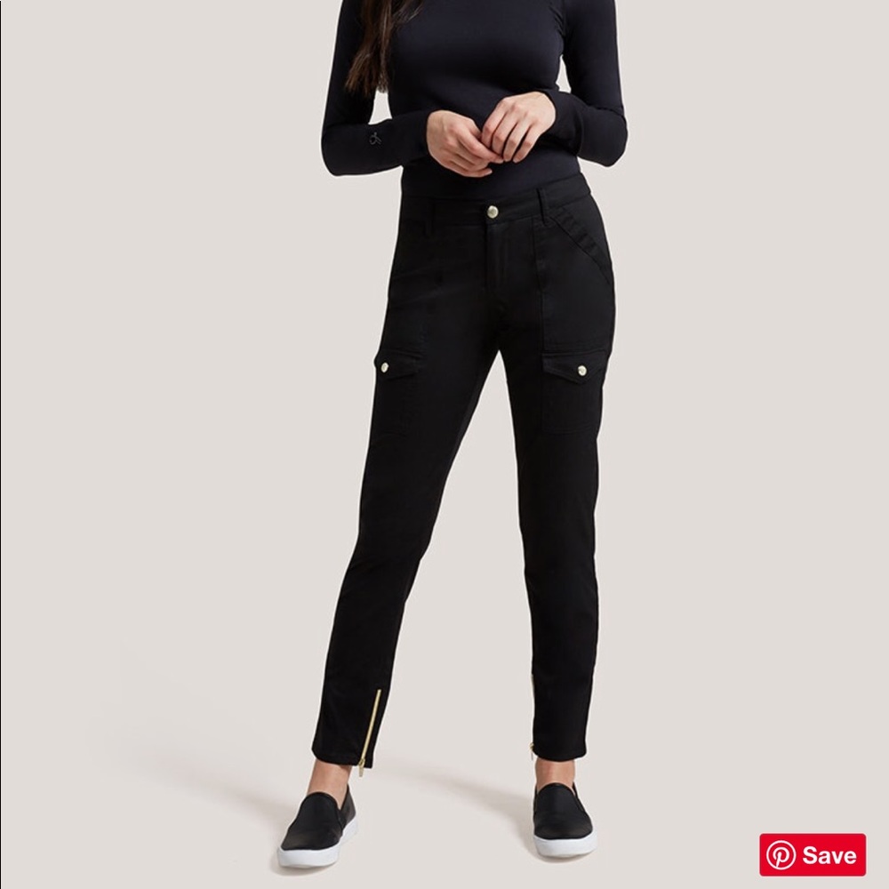 Black Jaanuu Skinny Cargo Pant